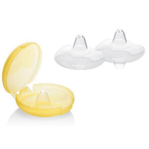 PAIRE DE BOUTS DE SEIN CONTACT M MEDELA + BOITE