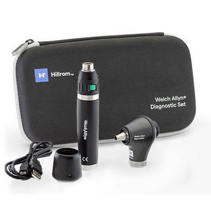 Welch Allyn Macroview Led-otoscoop met handgreep en houder