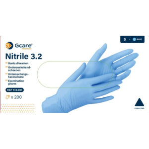 Gcare Protect Nitrile 3.2 poedervrij blauw