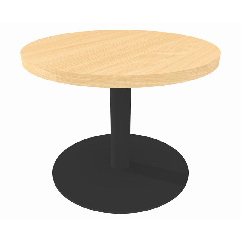 Ronde salontafels met centrale poot H 45 cm