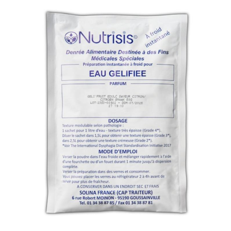 Geli fruit met zoetstof